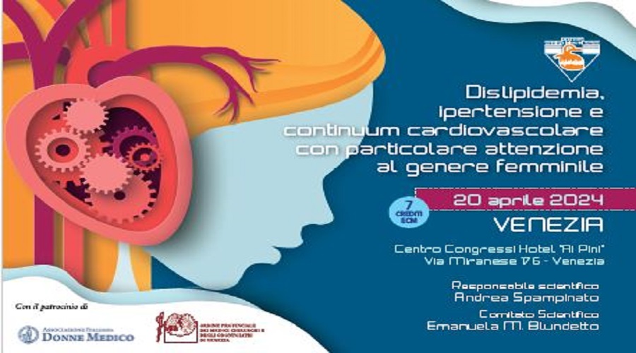 Clicca per accedere all'articolo Dislipidemia, ipertensione e continuum cardiovascolare con particolare attenzione al genere femminile - 20 Aprile 2024